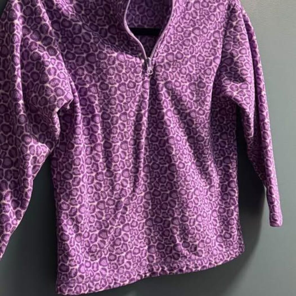 Hanna Anderson quarter zip girls